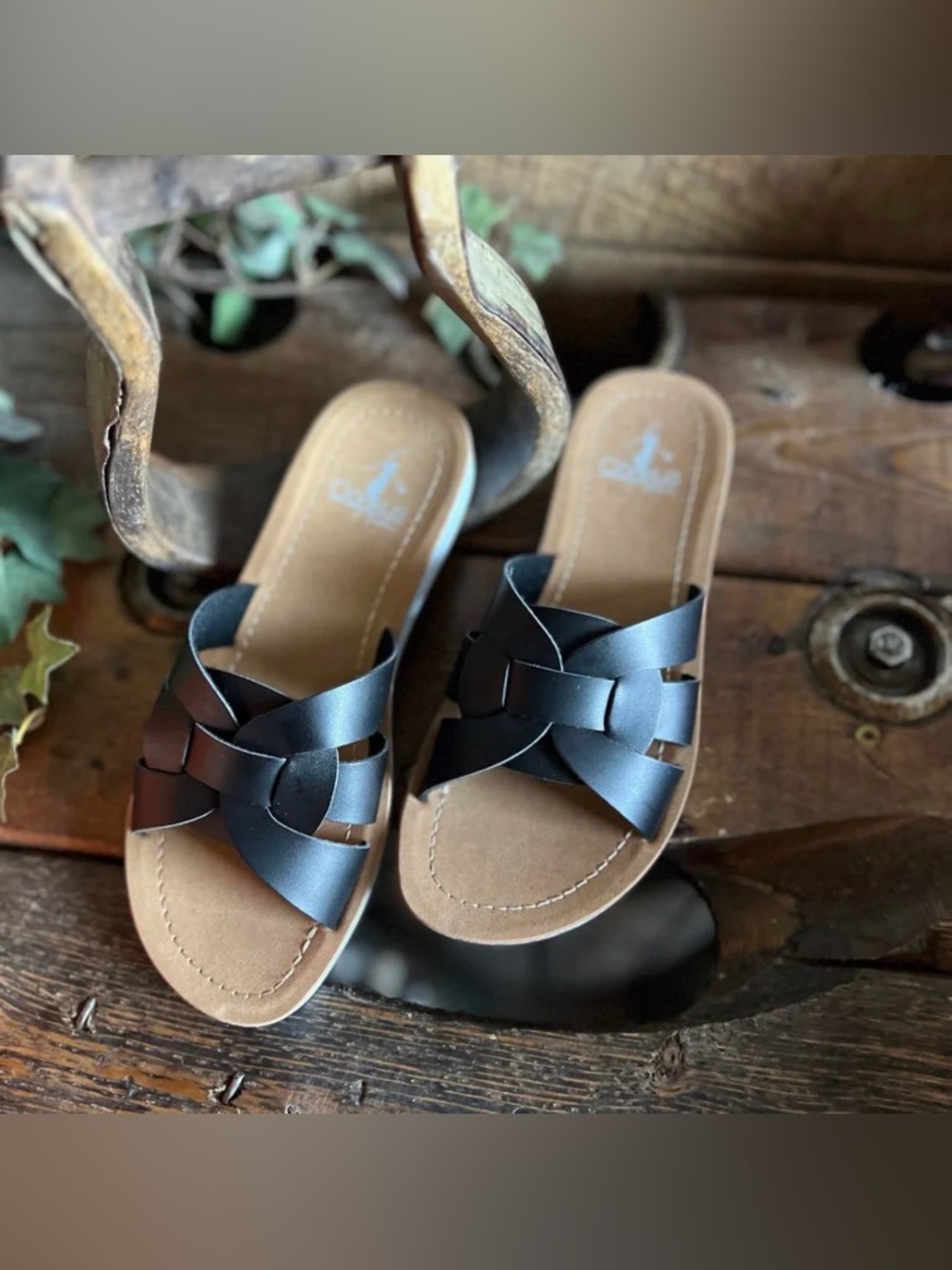 Corkys Rouge Sandal in Black 
 Size 9